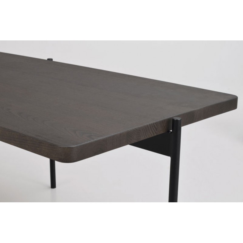 RO Shelton Coffee Table 145x60 Brown/Black